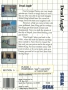 Sega  Master System&nbsp; - &nbsp;Dead Angle (Back)